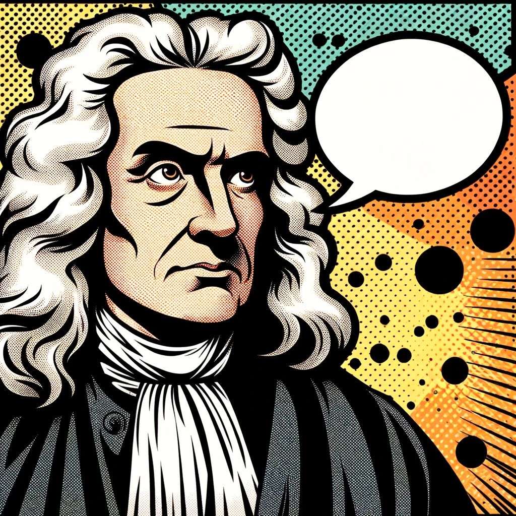 the discovery of gravity, pop art
